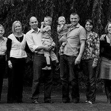 Ellen & Niels med familie