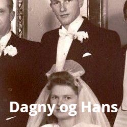 Hans og dagnys bryllup 1946 dagny og Hans
